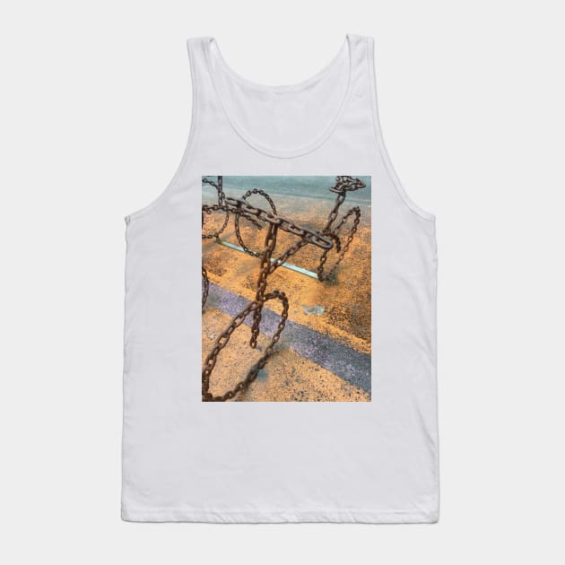 Bike Chain! Cycling May be a Challenge! Tank Top by Bucklandcrafts